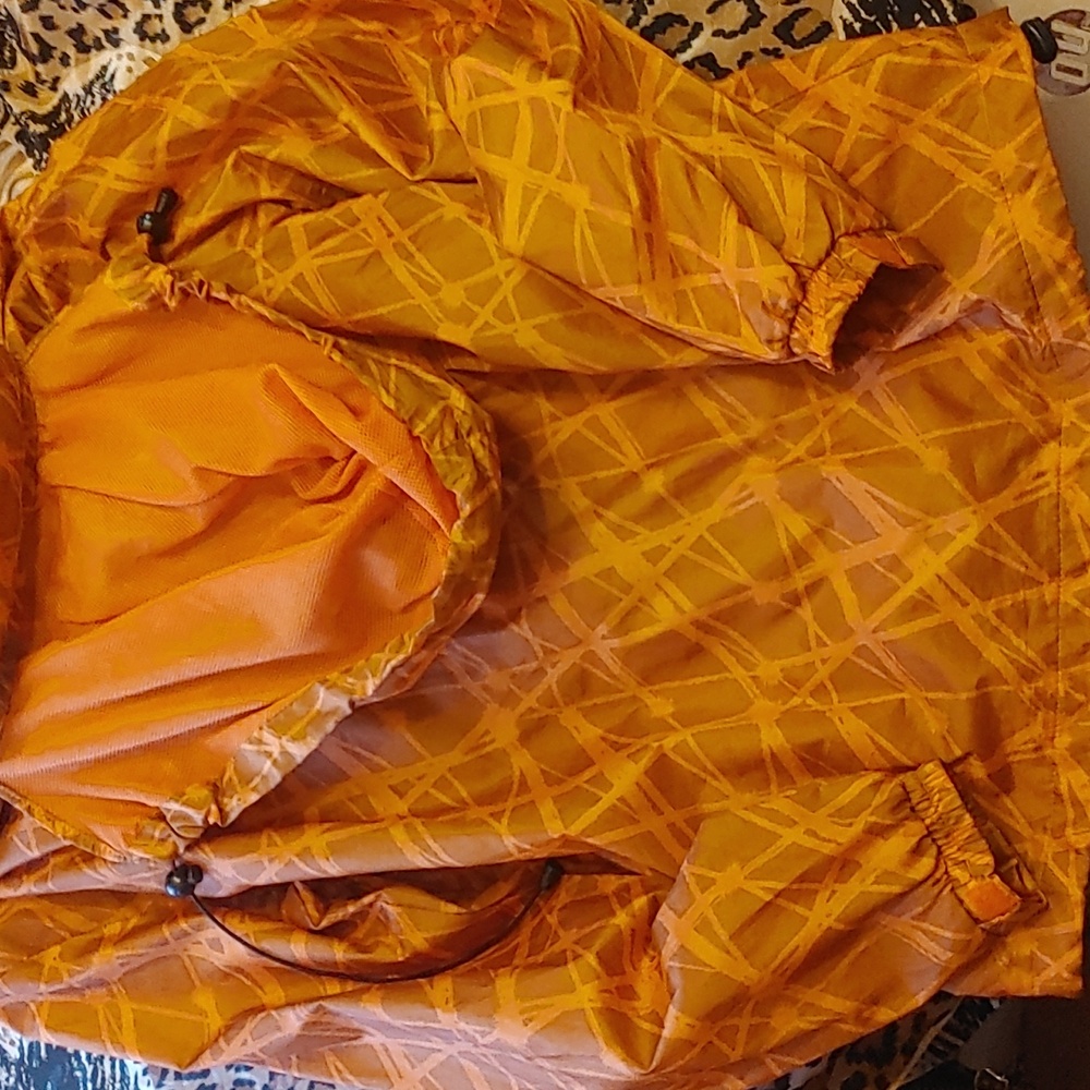 Urban Rags Orange Patterned Jacket - Picture 7 of 7